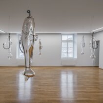 Ausstellungsansicht Aquarium (2014) von Joëlle Allet im Rahmen des Ausstellungszyklus Die grossen Inspirationen, Kunstmuseum Wallis, Sitten, 2026-2027.
© Joëlle Allet.
Foto: Kantonsmuseen, Sitten / Olivier Lovey